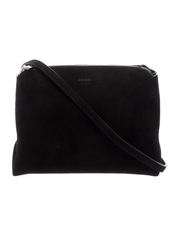 Khaite Suede Crossbody Bag