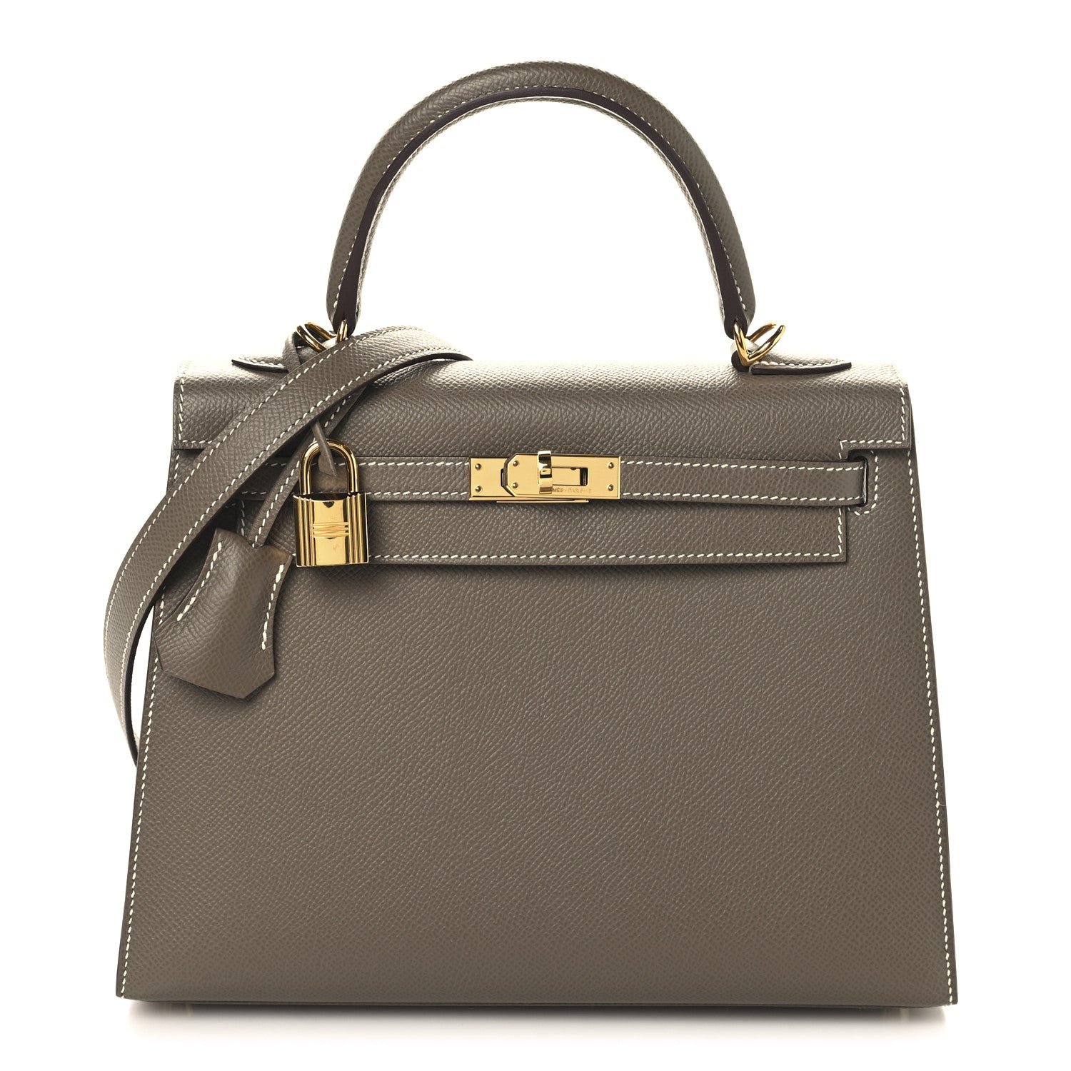 Hermes Epsom Kelly Sellier 25 Etoupe