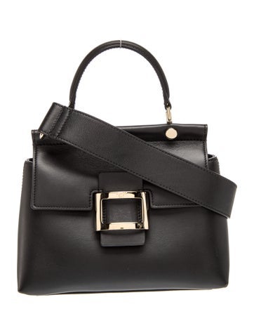 Roger Vivier Leather Top Handle Bag