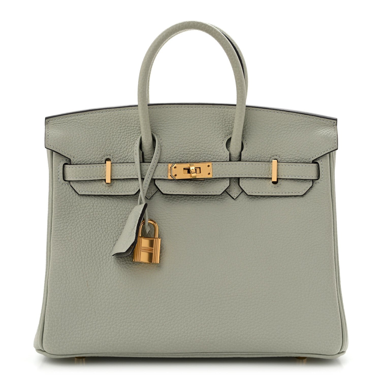 Hermes Togo Birkin 25 Gris Neve