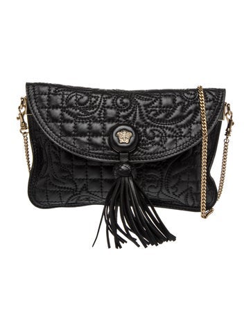 Versace Leather Shoulder Bag