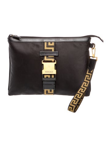 Versace Nylon Clutch