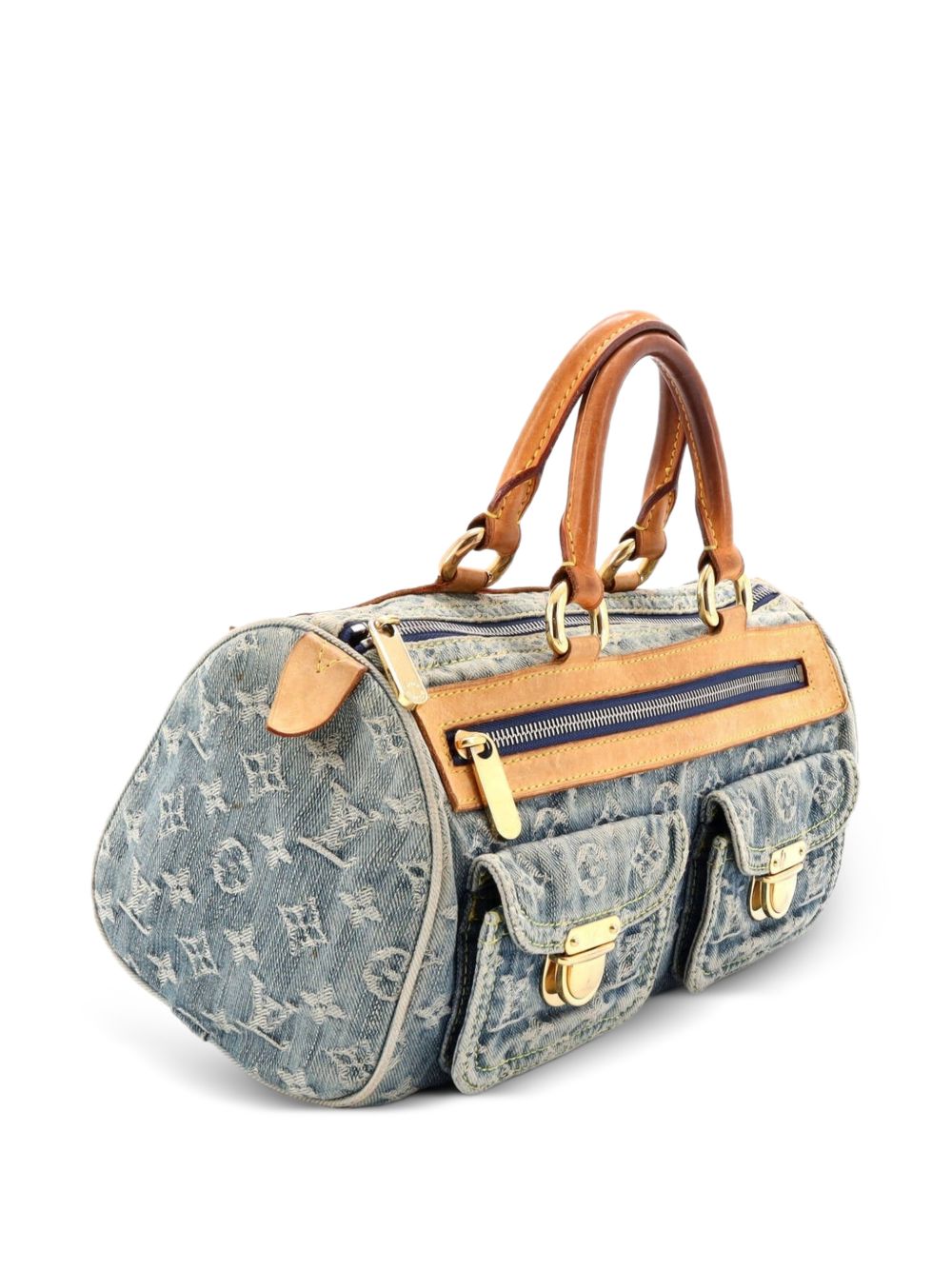 Neo Speedy Bag Denim handbag