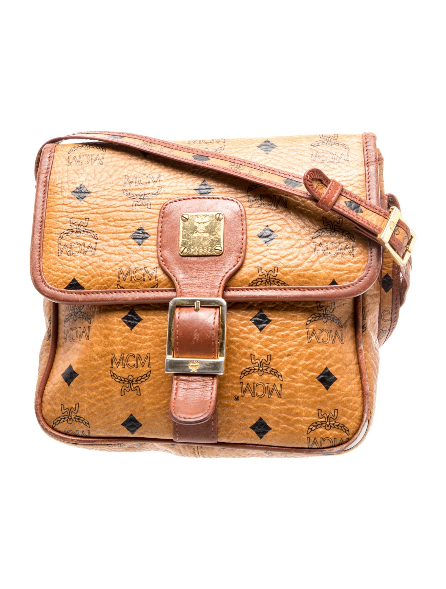 MCM Leather Crossbody Bag Vintage