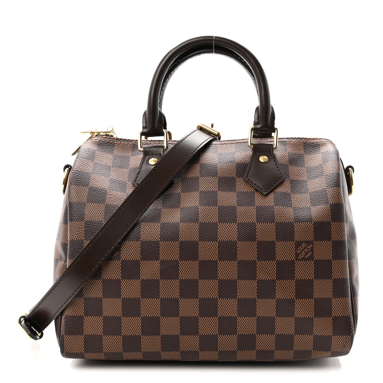 Louis Vuitton Damier Ebene Speedy Bandouliere 25