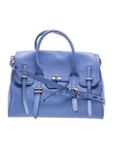 Leather Top Handle Bag
