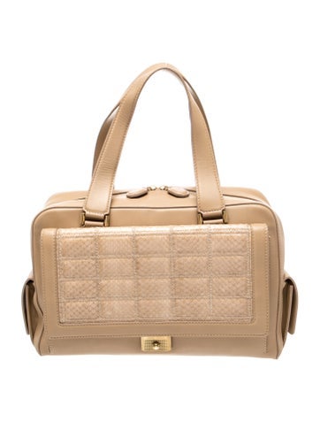 Jimmy Choo Leather Top Handle Bag