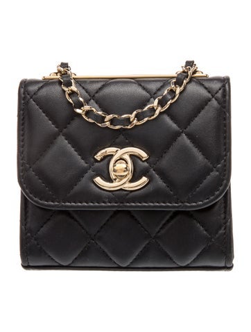 Trendy CC Micro Clutch w/ Chain