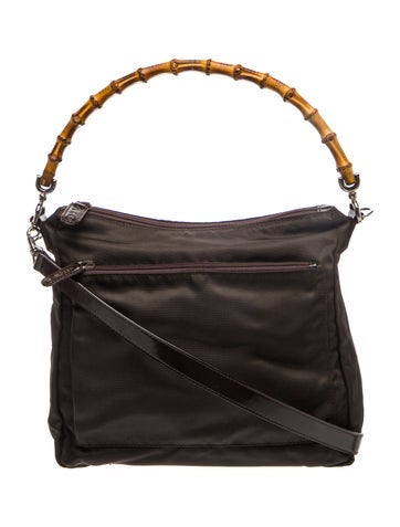 Bamboo Shoulder Bag Vintage