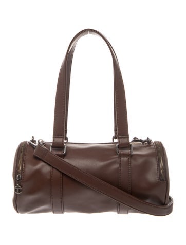 Vegan Leather Top Handle Bag