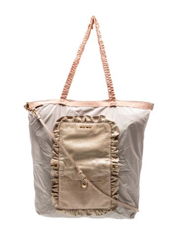 Miu Miu Nylon Tote