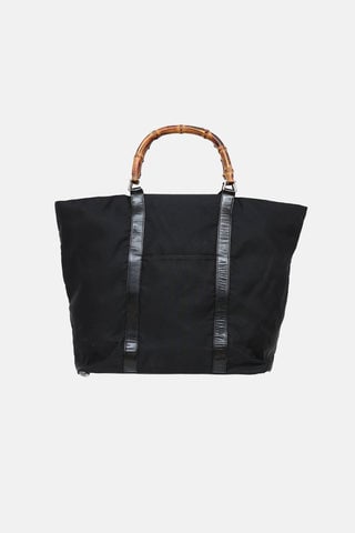 Bamboo Shopper Tote Bag