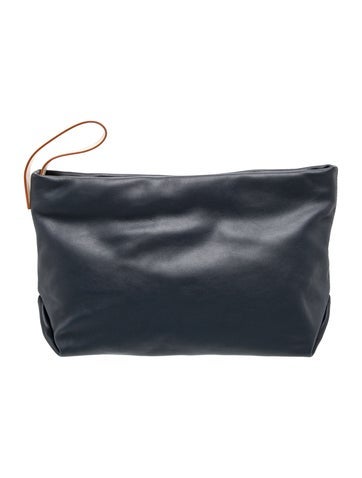 Loro Piana Leather Clutch