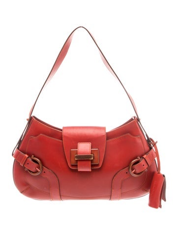 Leather Top Handle Bag