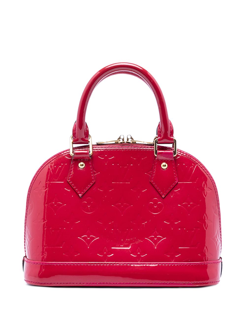 Louis Vuitton 2014 Monogram Vernis Alma BB satchel