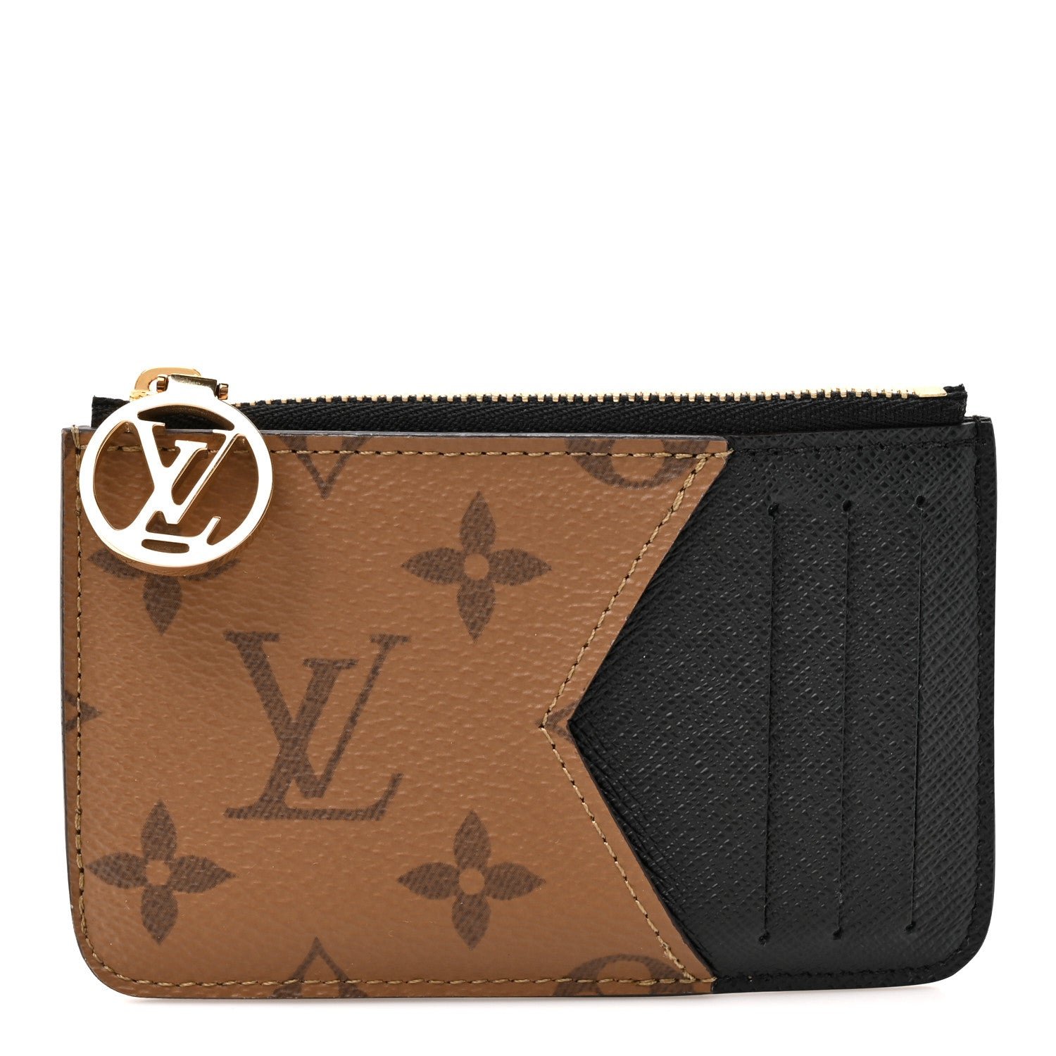 Louis Vuitton Reverse Monogram Zipped Romy Card Holder