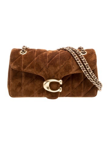 Suede Tabb Shoulder Bag 26
