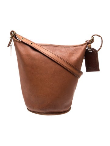 Leather Bucket Bag