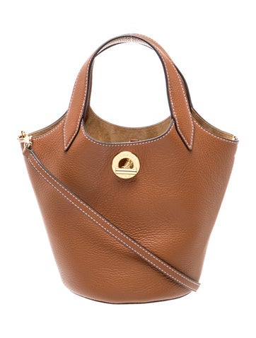 Leather Bucket Bag