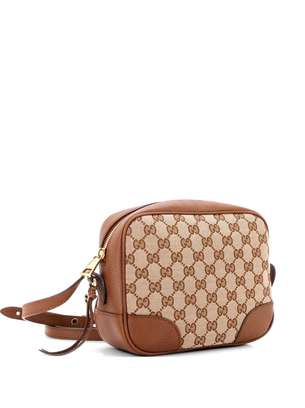 Bree Disco GG Canvas with Leather Mini crossbody bag