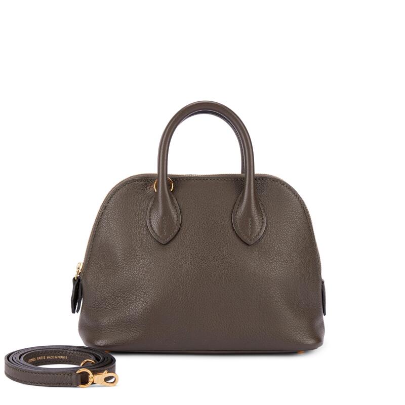 Hermes Vert de Gris Evercolor Mini Bolide 1923 Gold Hardware, 2021