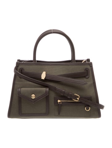 Leather Top Handle Bag