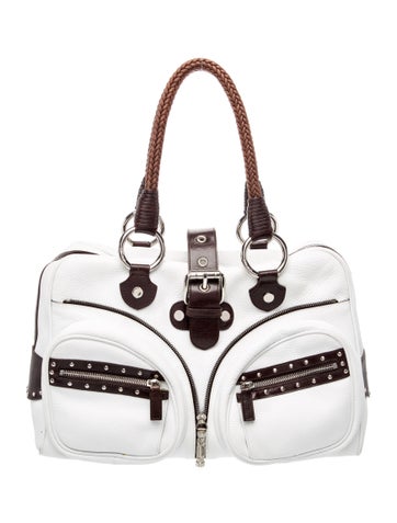 Versace Leather Shoulder Bag