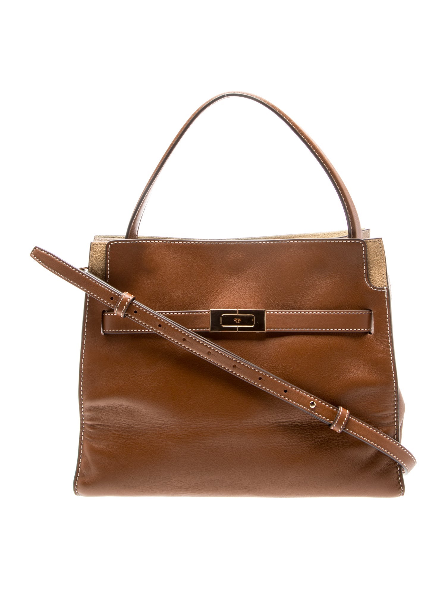 Leather Lee Radziwill Double Bag Small