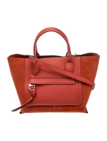 Leather Top Handle Bag
