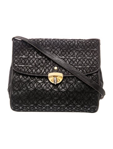 Judith Leiber Leather Shoulder Bag