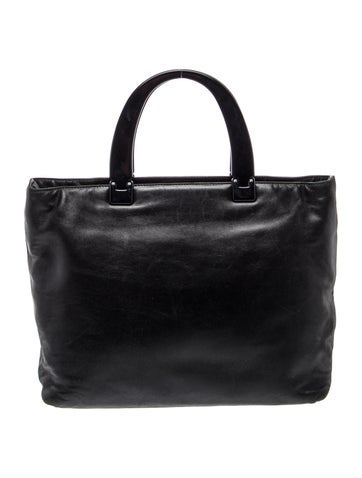 Nappa Leather Top Handle Bag