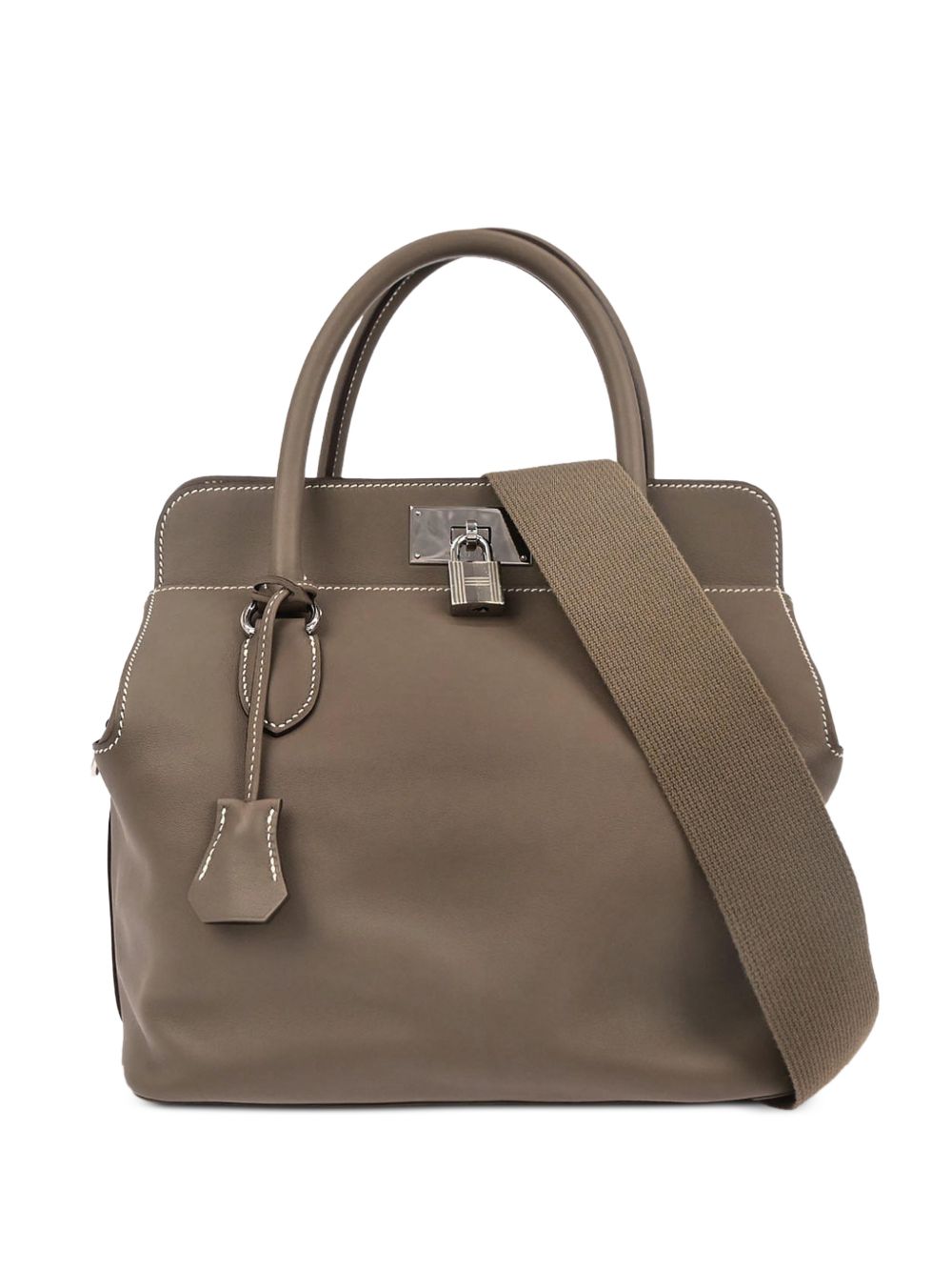 Hermes 2015 top handle leather handbag
