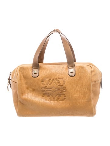 Leather Top Handle Bag Vintage