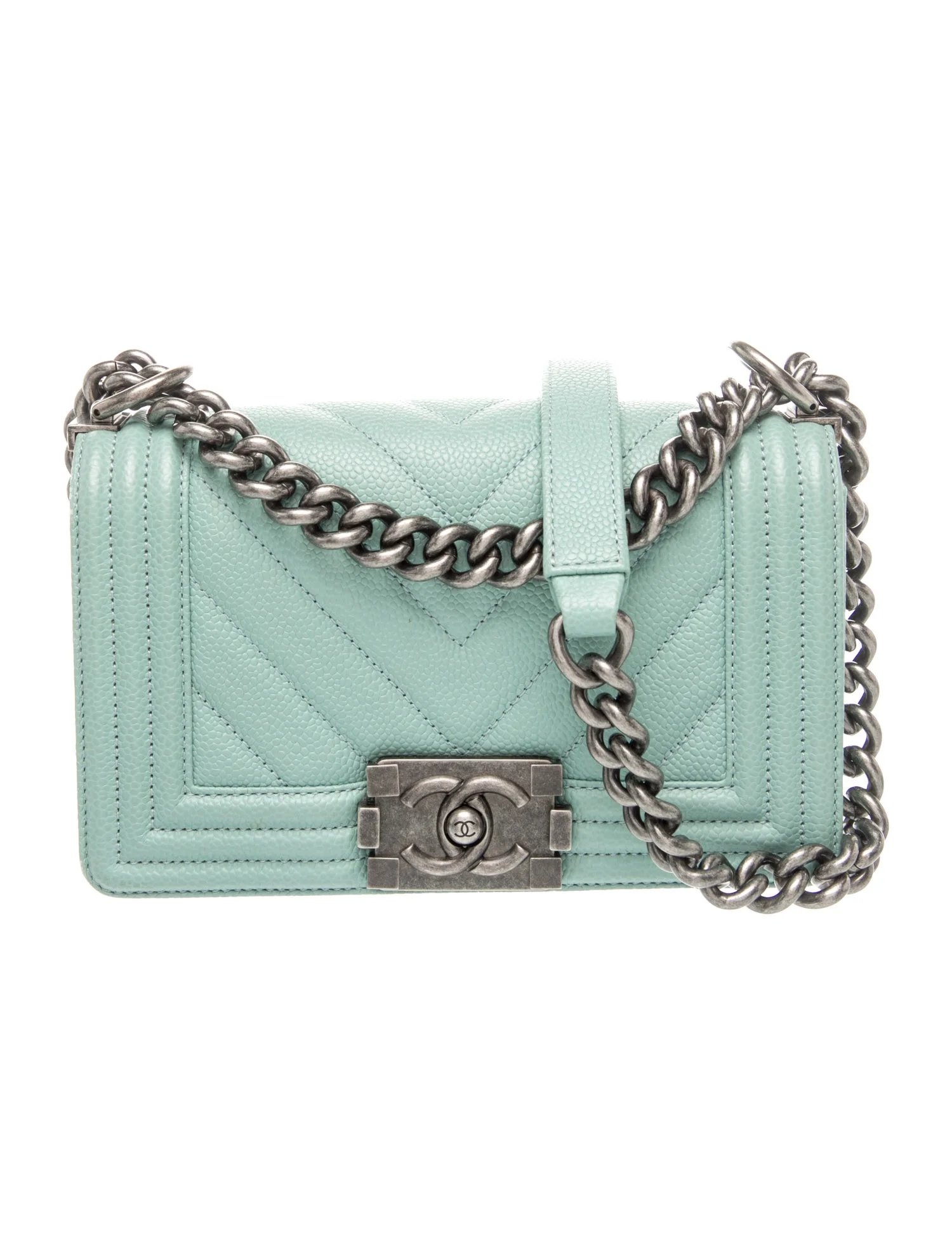 Small Chevron Boy Bag