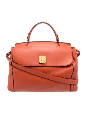 Leather Top Handle Bag