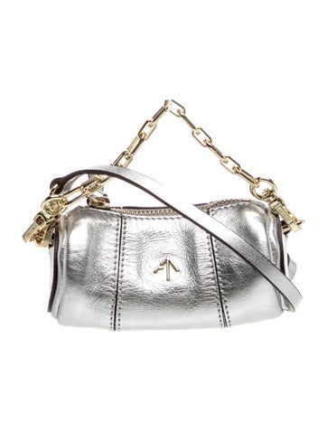 Manu Atelier Leather Evening Bag