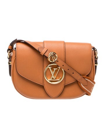 Louis Vuitton Leather LV Pont 9 Soft MM