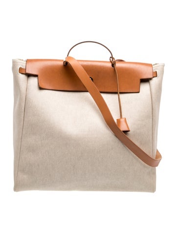 Hermes 2000 Toile H & Vache Hunter Herbag 2 in 1