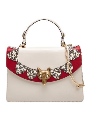Leather Top Handle Bag