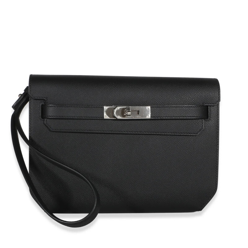 Black Epsom Kelly Depeches 25 Palladium Hardware, 2025
