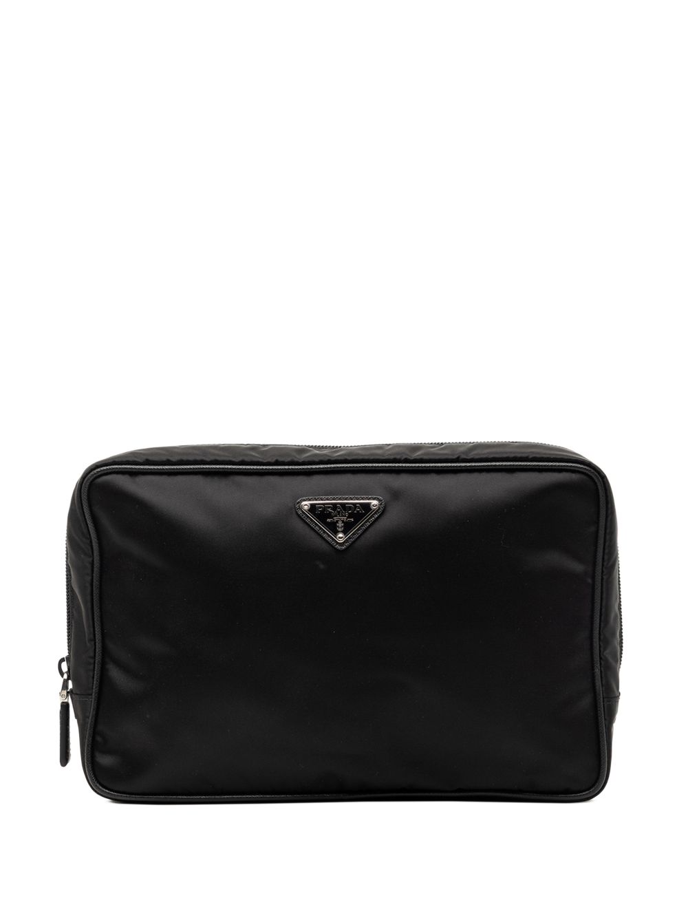 2013-2026 Saffiano Trimmed Tessuto clutch bag
