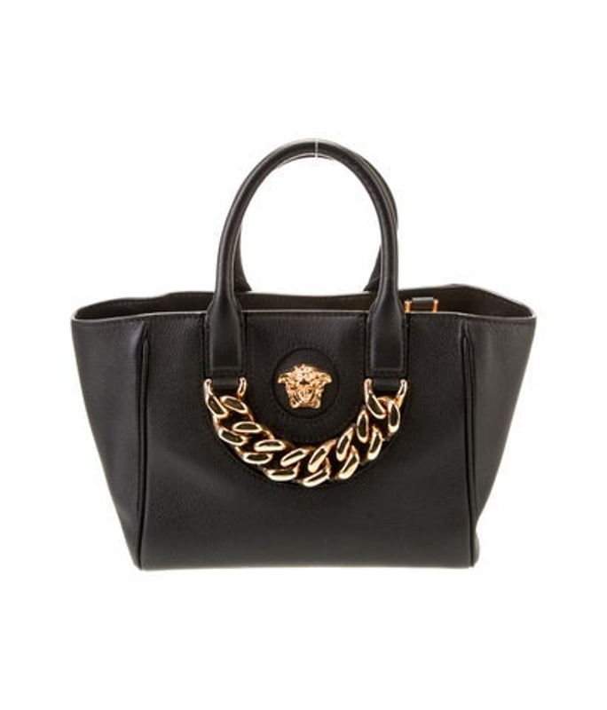Versace Leather Top Handle Bag