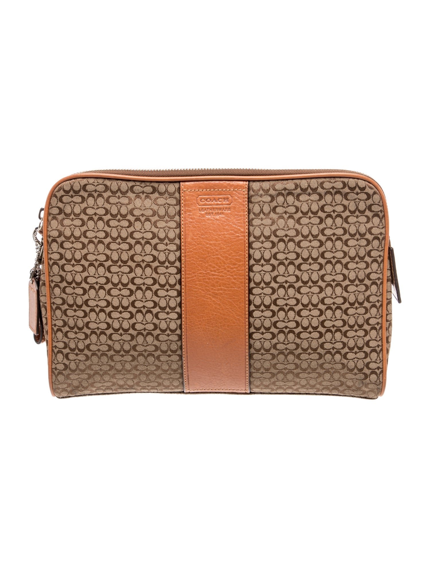 Canvas Heritage Stripe Travel Kit