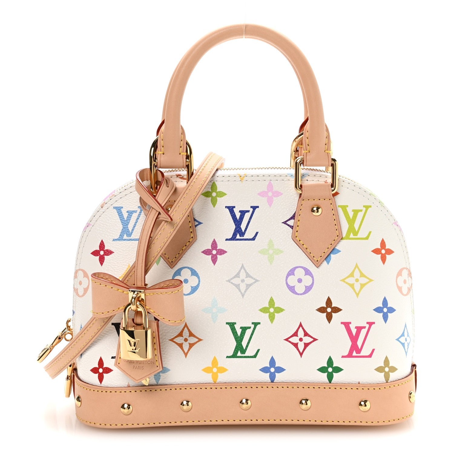 Louis Vuitton Louis Vuitton LV x TM Monogram Multicolor Alma BB White