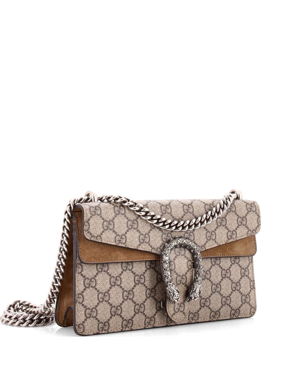 Dionysus Bag GG Coated Canvas with Crystal Embellished Metal Small shoulder bag