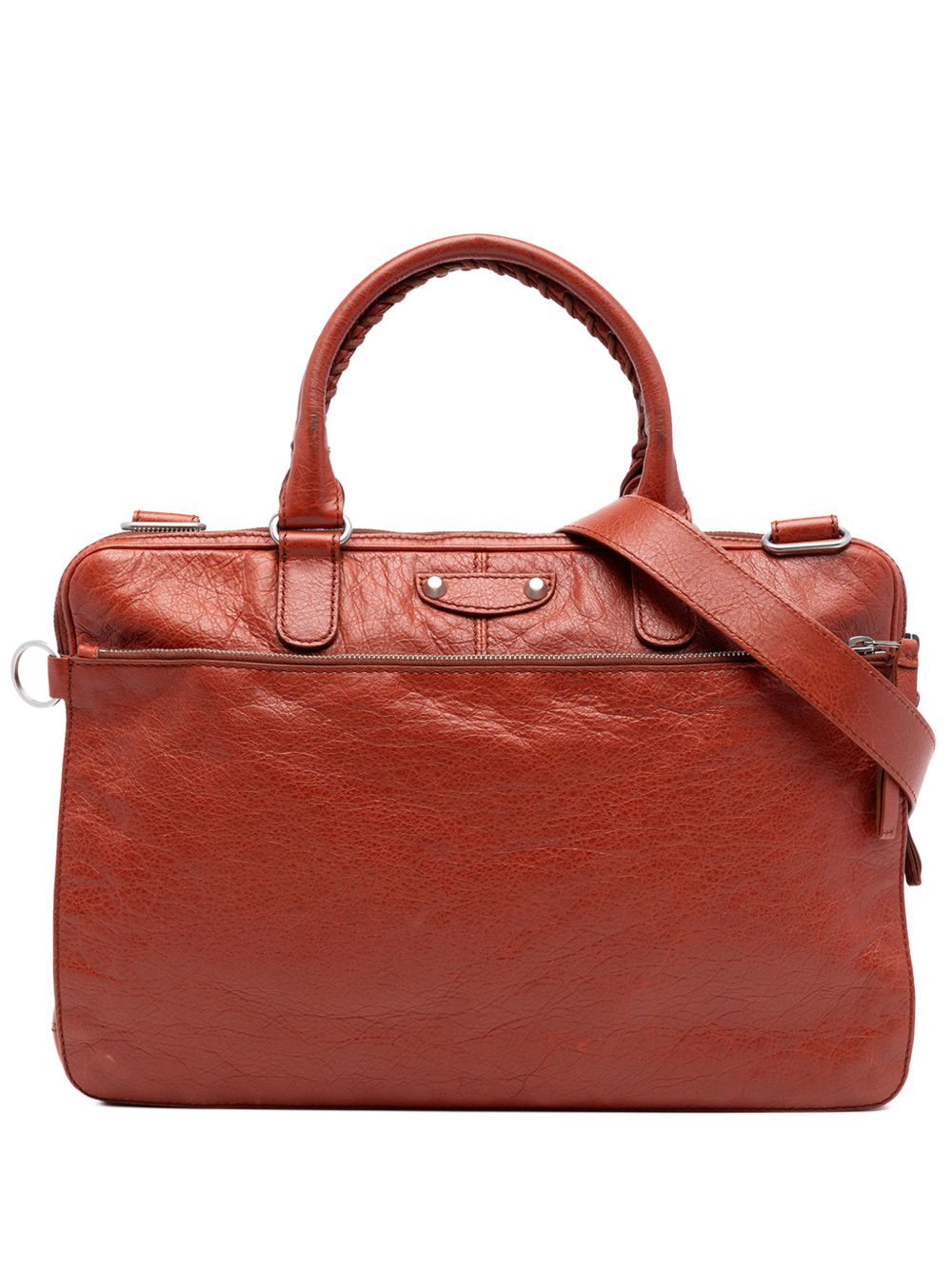 2012 Lambskin Motocross Giant 12 Briefcase business bag