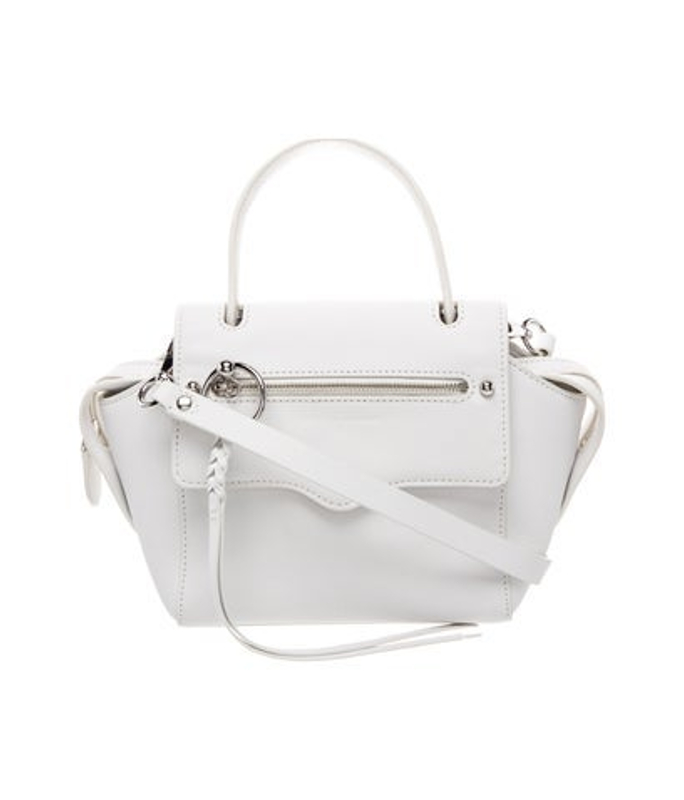 Rebecca Minkoff Minkoff Saffiano Leather Top Handle Bag
