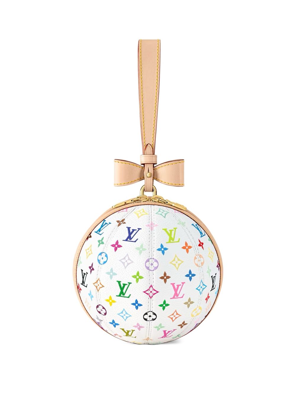 Louis Vuitton x Takashi Murakami Koro Koro "White" clutch bag