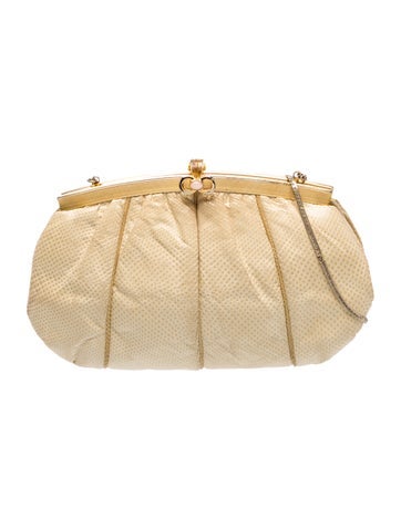 Judith Leiber Leather Evening Bag