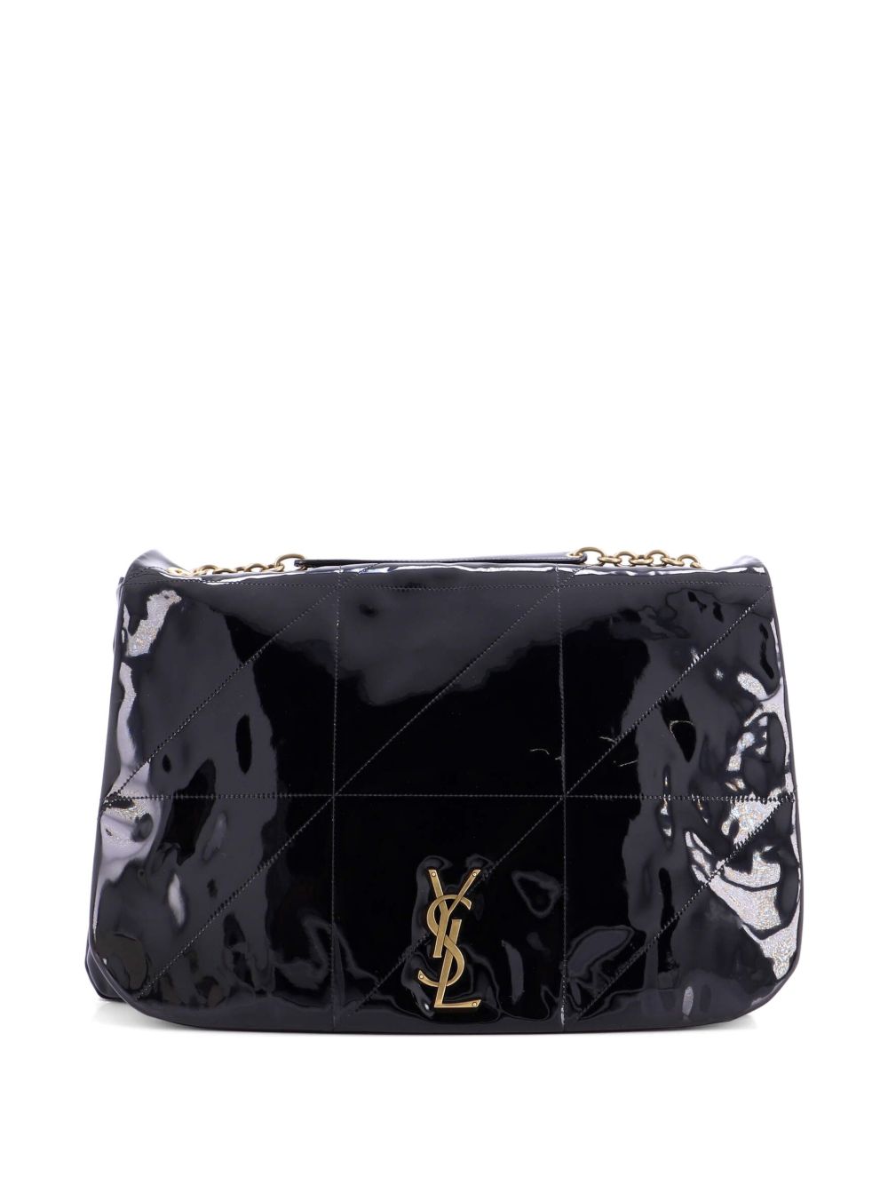 Jamie 4.3 Quilted Patent Large shoulder bag